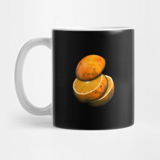 Mars is made of orange Mug